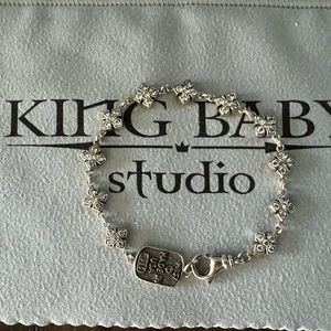 King Baby MB Cross Bracelet